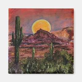Camelback Sunset Magnet