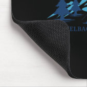 Camelck Mountain Pennsylvania Ski Resort Skiing Sk Mousepad (Ecke)