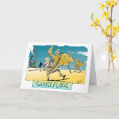 Camelflage Geburtstagskarte Karte (Gelbe Blume)