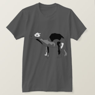 Camelflage Grayscale Bekleidung T-Shirt