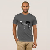 Camelflage Grayscale Bekleidung T-Shirt (Vorne ganz)