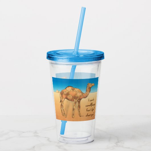 Camelflouge Acryltrinkbecher (Rückseite)