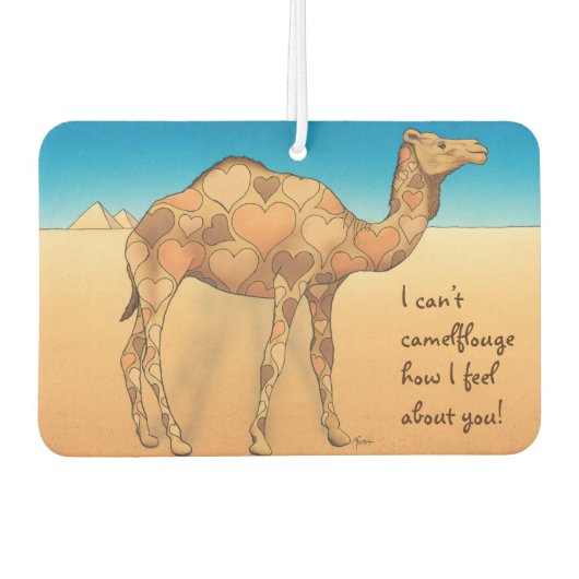 Camelflouge Autolufterfrischer (Vorderseite)