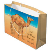 Camelflouge Große Geschenktüte (Rückseite Schrägansicht)