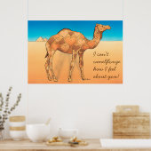 Camelflouge Poster (Küche)