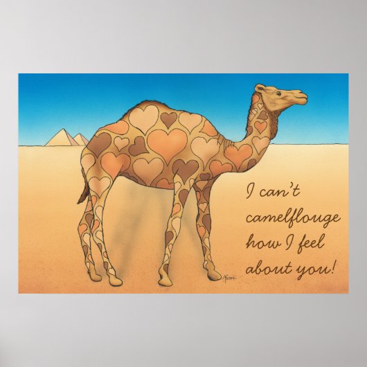 Camelflouge Poster (Vorne)