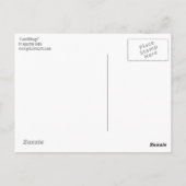 Camelflouge Postkarte (Rückseite)
