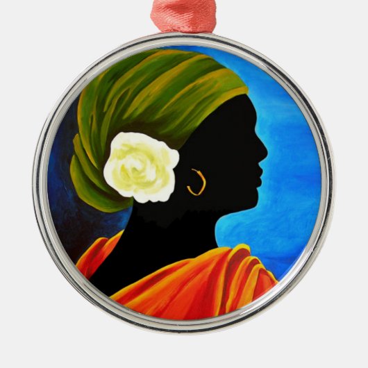 Camelia 2008 ornament aus metall (Vorne)