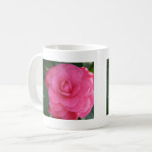 Camelia, Rosa, mit Liebe! Kaffeetasse (Vorderseite Links)