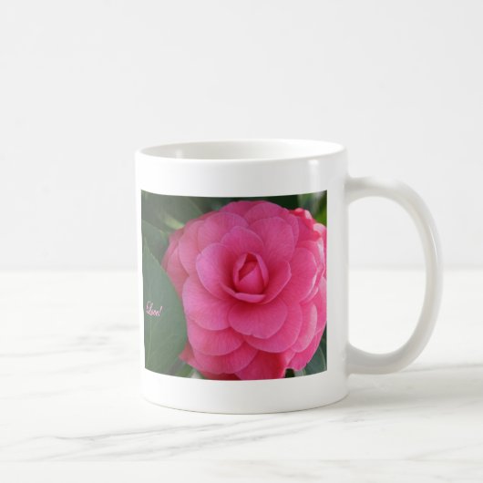 Camelia, Rosa, mit Liebe! Kaffeetasse (Rechts)