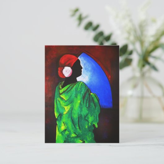 Camelia Rose 2008 Postkarte (Stehend Vorderseite)