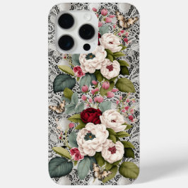 Camelias Lace and Butterflies Floral Case-Mate iPhone Hülle