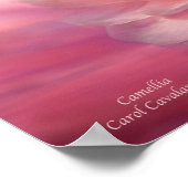 Camellia Art Poster/Print Poster (Ecke)