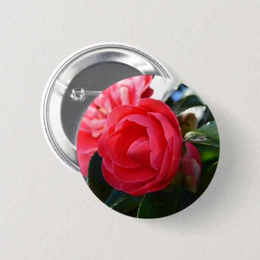 Camellia Blossom Button (Vorne & Hinten)