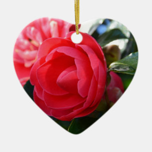 Camellia Blossom Keramikornament