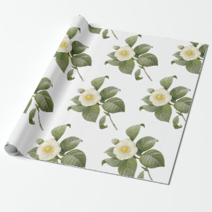 Camellia Blume Pattern Geschenkpapier