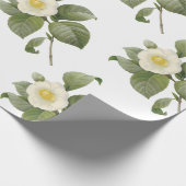 Camellia Blume Pattern Geschenkpapier (Ecke)