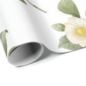 Camellia Blume Pattern Geschenkpapier (Rolleneckpunkt)