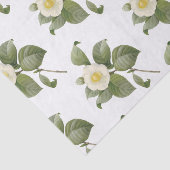 Camellia Blume Pattern Seidenpapier (Ausschnitt)