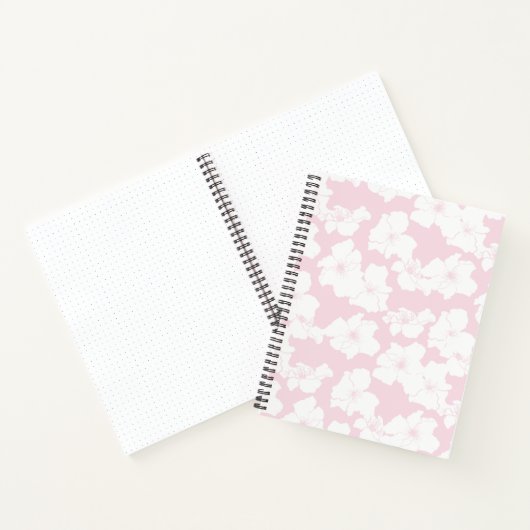 Camellia Floral Bullet Journal - Blush Notebook Notizblock (Innenseite)