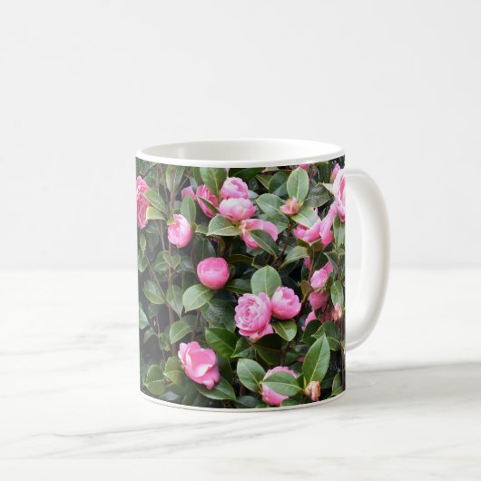 Camellia Flowers Kaffeetasse (VorderseiteRechts)