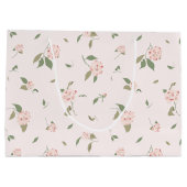 Camellia Garten Große Geschenktüte (Rückseite)
