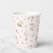 Camellia Garten Pappbecher (Rückseite)