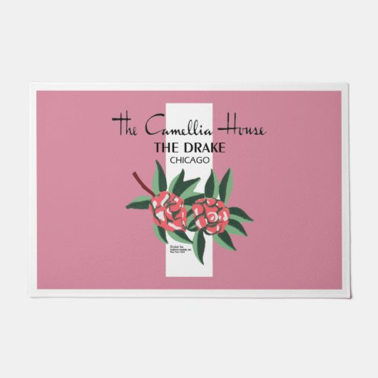 Camellia House, Drake Hotel, Chicago; 1940-1977 Fußmatte (Vorderseite)