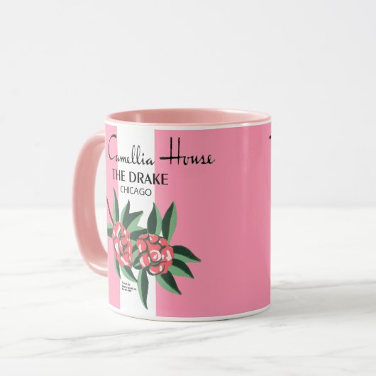 Camellia House, Drake Hotel, Chicago; 1940-1977 Tasse (Vorderseite Links)