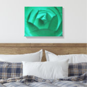 Camellia Hypnotic Canvas Print Leinwanddruck (Insitu (Schlafzimmer))