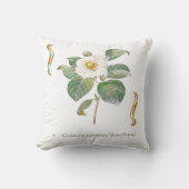 Camellia japonica 'Alba Plena'  Kissen (Vorderseite)