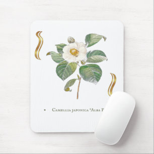 Camellia japonica 'Alba Plena' Mousepad