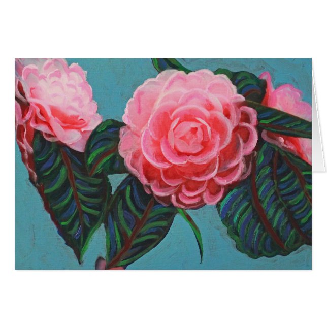 Camellia Japonica Sky (Vorderseite (Horizontal))