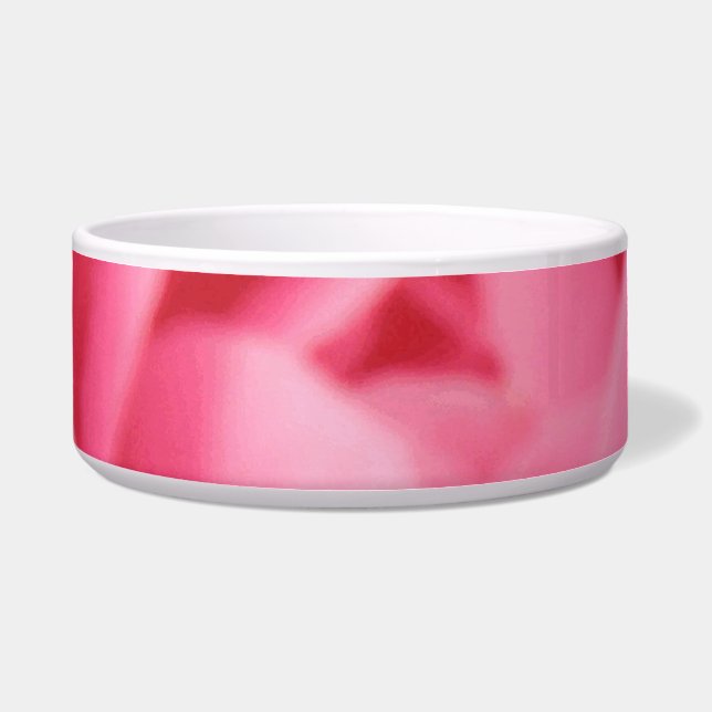 Camellia Pink Dog Bowl Napf (Vorderseite)