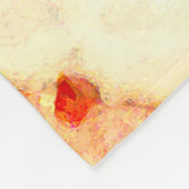 Camellia Prose - Sans Pros (Mit Monogramm) Fleecedecke (Ecke)