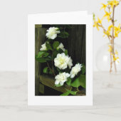 CAMELLIAS KARTE (Gelbe Blume)