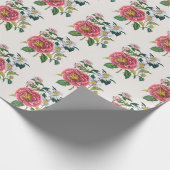 Camellias Wrapping Paper Geschenkpapier (Ecke)