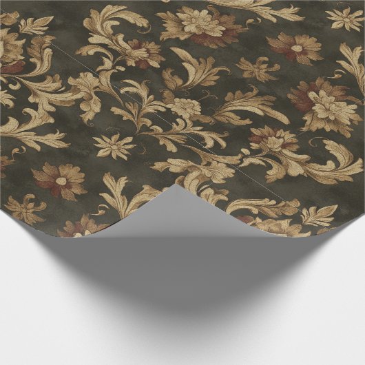 Camelot - Dark Academia Geschenkpapier (Ecke)