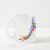 Camelot hybrider Macaw-mattierte GlasTasse Mattglastasse (Links)