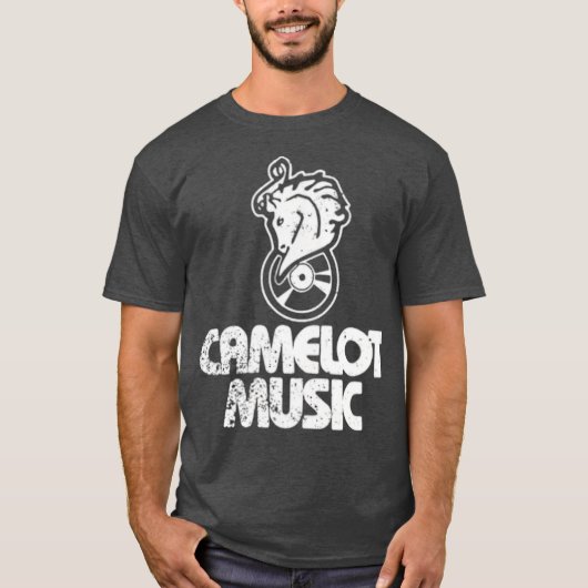 Camelot Music T-Shirt - Retro 1980s Music (Vorderseite)
