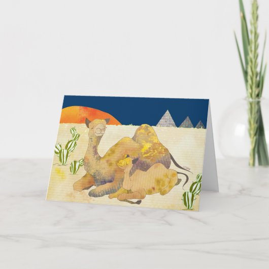 Camels Blank Card Karte (Vorderseite)