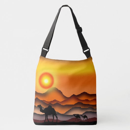 Camels Crossbody Bag Tragetaschen Mit Langen Trägern (Vorderseite)