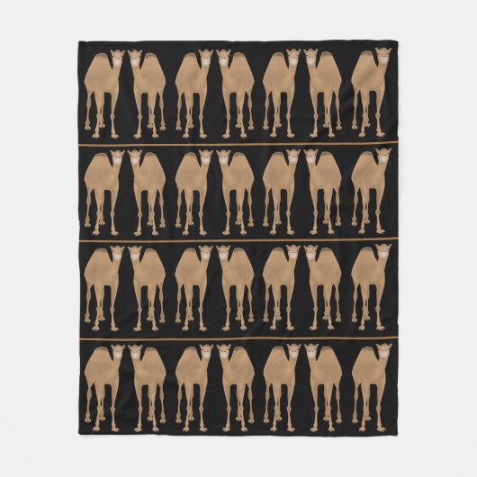 Camels Fleece Blanket (Vorderseite)