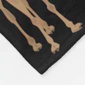 Camels Fleece Blanket (Ecke)