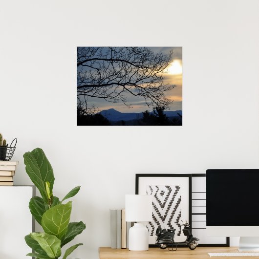 Camel's Hump Poster (Heimbüro)