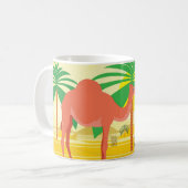 Camels Illustration Kaffeetasse (Vorderseite Links)