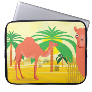 Camels Illustration Laptopschutzhülle