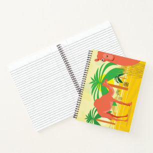 Camels Illustration Notizblock