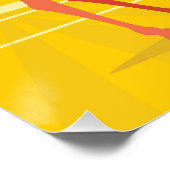 Camels Illustration Poster (Ecke)