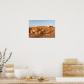 Camels in Oman desert Poster (Küche)